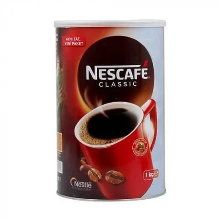 Nescafe Classic Ekonomik Teneke Kutu (1 Kg)