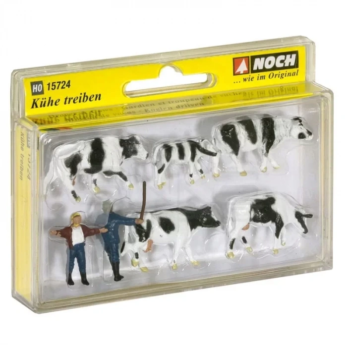 Noch 7 Parça İnekler ve Çoban Figürü 15724