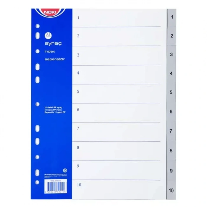 Noki 1-10 Rakam Ayraç 59210