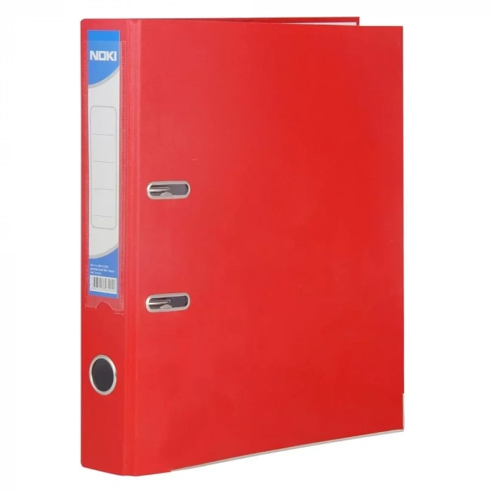 Noki 56412 Plastik Klasör Dar - Kırmızı