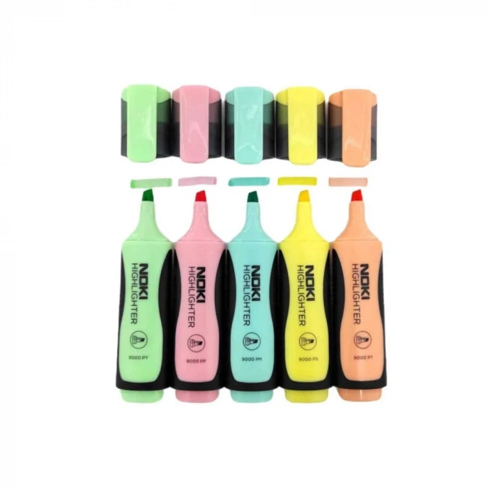 Noki Fosforlu Kalem Pastel 5li Pvc