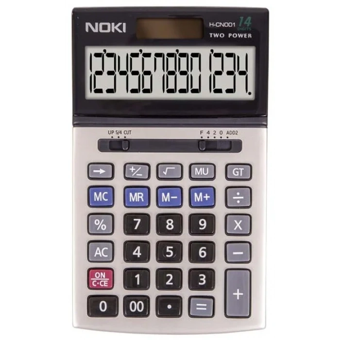 NOKİ HESAP MAKİNASI 14 HANE MASA ÜSTÜ H-CN001