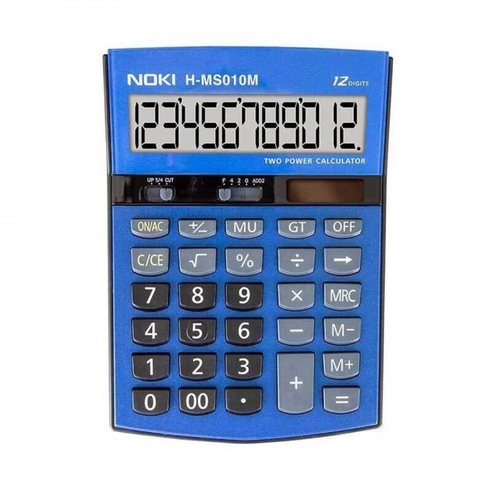 Noki Hesap Makinesi 12 Hane Mavi
