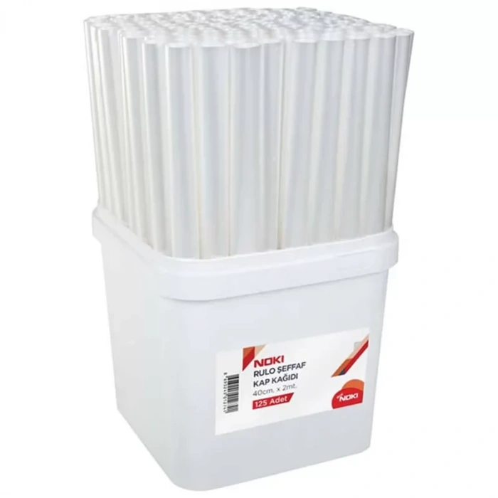 NOKİ RULO KAP ŞEFFAF 40cm.x2mt. 53100S