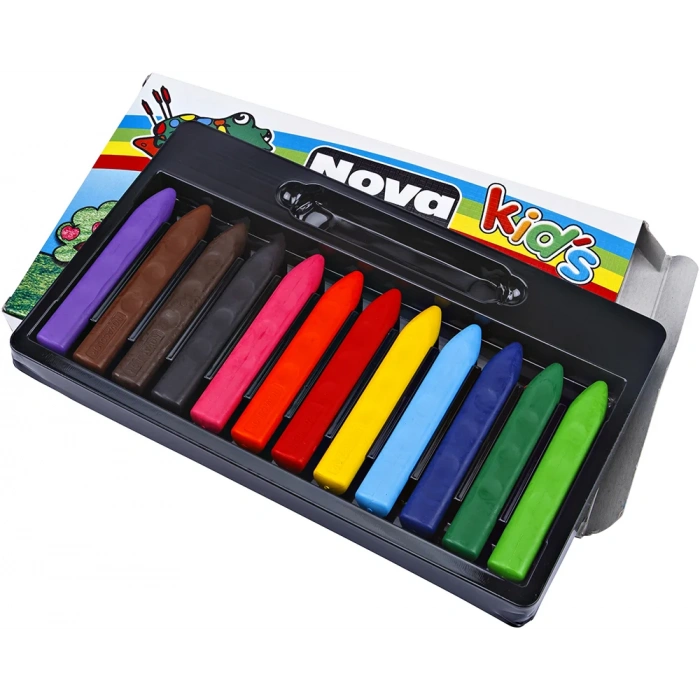 NOVA COLOR 12 RENK JUMBO MUM BOYA NC-2124