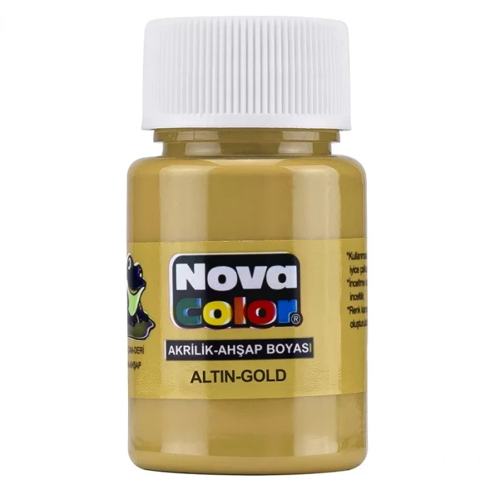 Nova Color Akrilik Boya Altın Nc-234