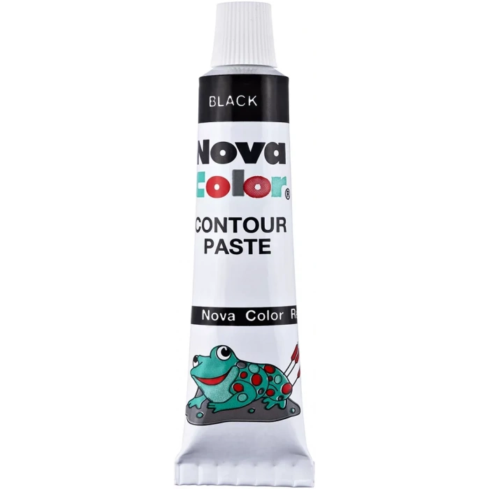 Nova Color Contour Paste Siyah Nc-184