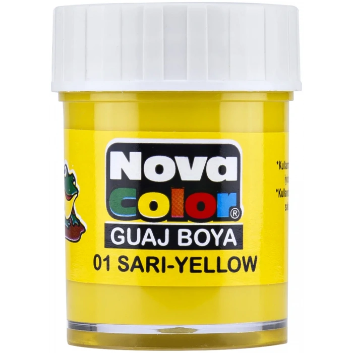 NOVA COLOR GUAJ BOYA SARI ŞİŞE NC-103