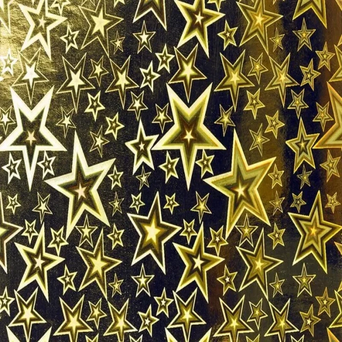 Nova Color Hologramlı Karton 50x70 Gold Nc-592