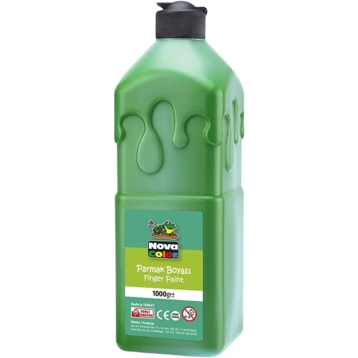 Nova Color Parmak Boyası 1000 gr. YEŞİL