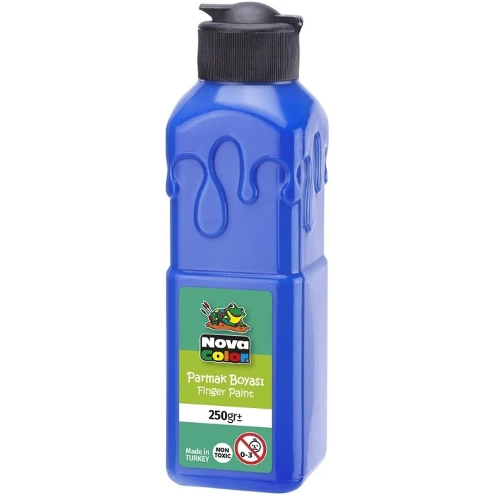 Nova Color Parmak Boyası 250 gr. MAVİ