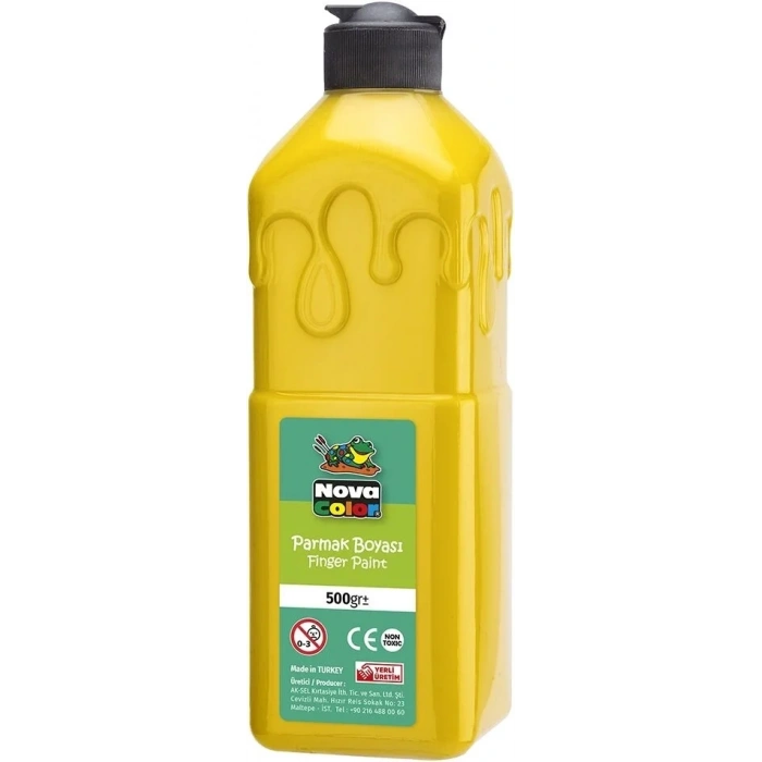 Nova Color Parmak Boyası 500 gr. SARI