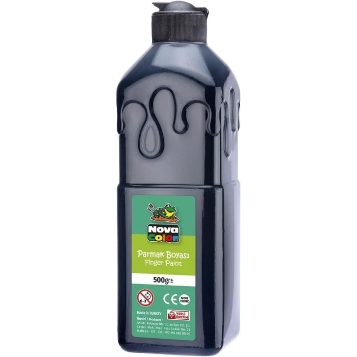 Nova Color Parmak Boyası 500 gr. SİYAH