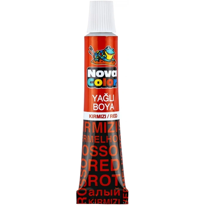 Nova Color Yağlı Tüp Kırmızı Nc-128