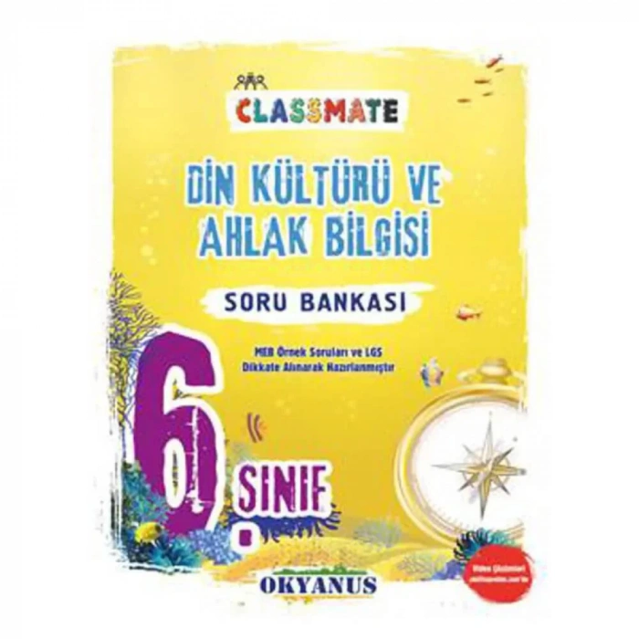 Okyanus 6. Sınıf Classmate Din Kültürü ve Ahlak Bilgisi Soru Bankası