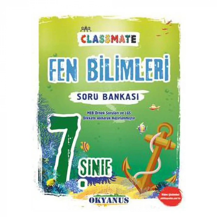 Okyanus 7. Sınıf Classmate Fen Bilimleri Soru Bankası