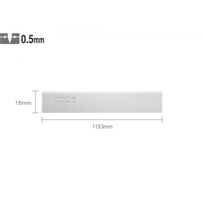 Olfa Bs-10b Kazıma Bıçağı Yedeği (10 Lu)