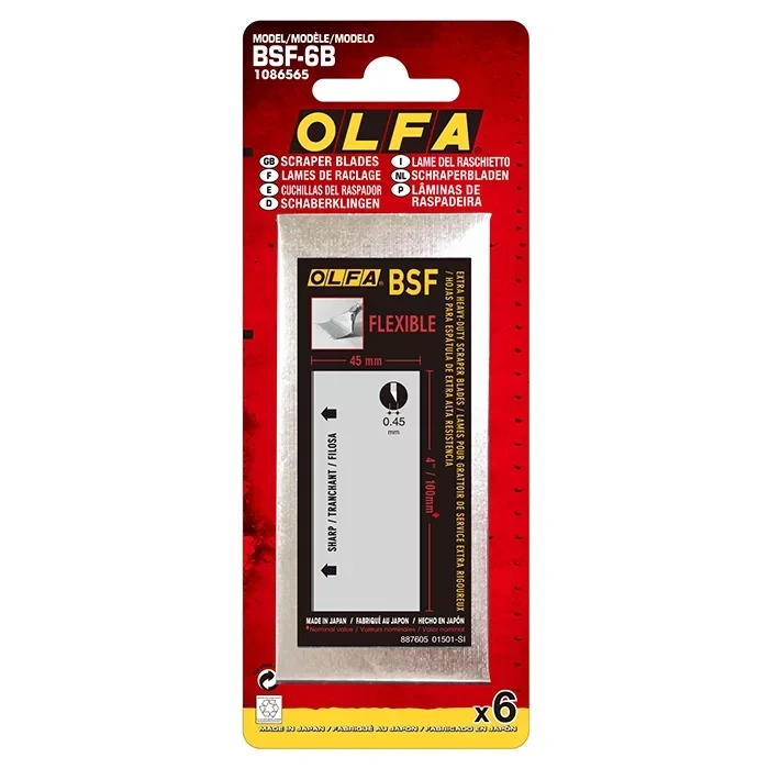 Olfa Bsf-6b Kazıma Bıçağı Yedeği (6 Lı)