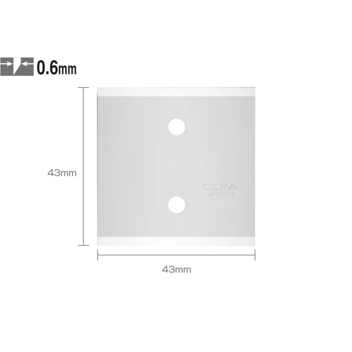 Olfa Btb-1 Kazıma Bıçağı Yedeği (3 Lü)