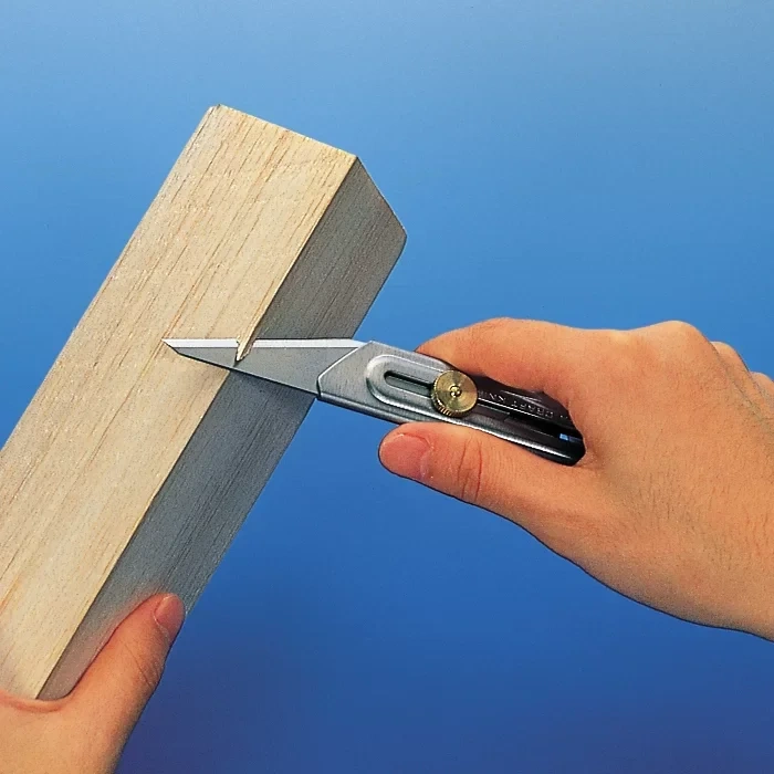 Olfa Ck-2 Ahşap İşçiliğine Özel Maket Bıçağı (paslanmaz Gövde)