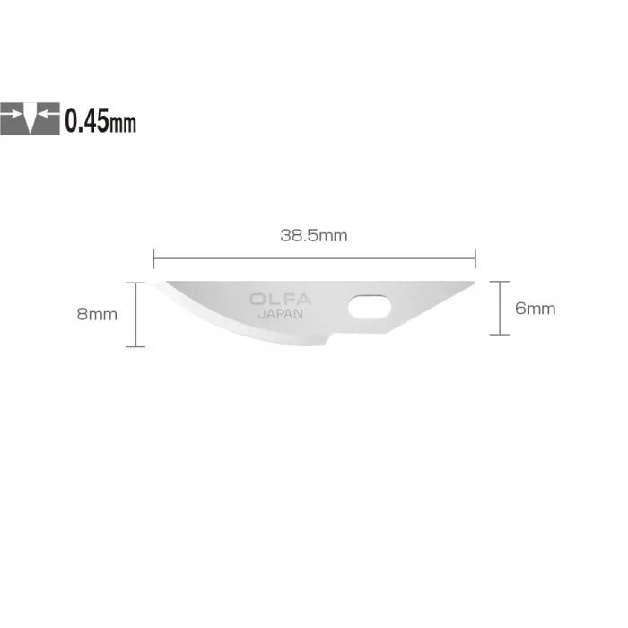 Olfa Kb4-r/5 Maket Bıçağı Yedeği (5 Li)