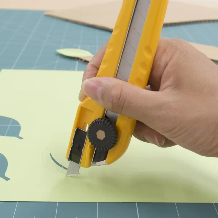 Olfa L-3 Çift Yönlü Kullanılabilir Geniş Maket Bıçağı