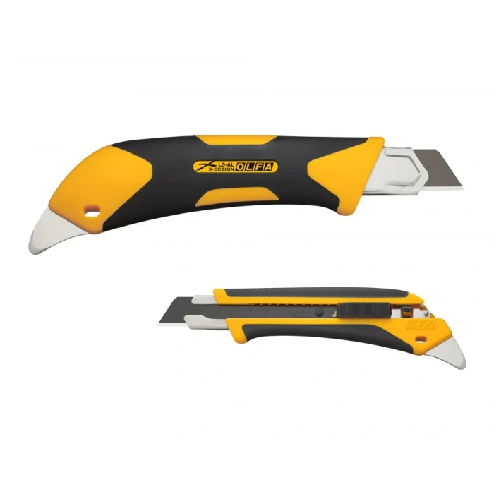 OLFA L5-AL Fiberglas Takviyeli Kilitli Geniş Maket Bıçağı