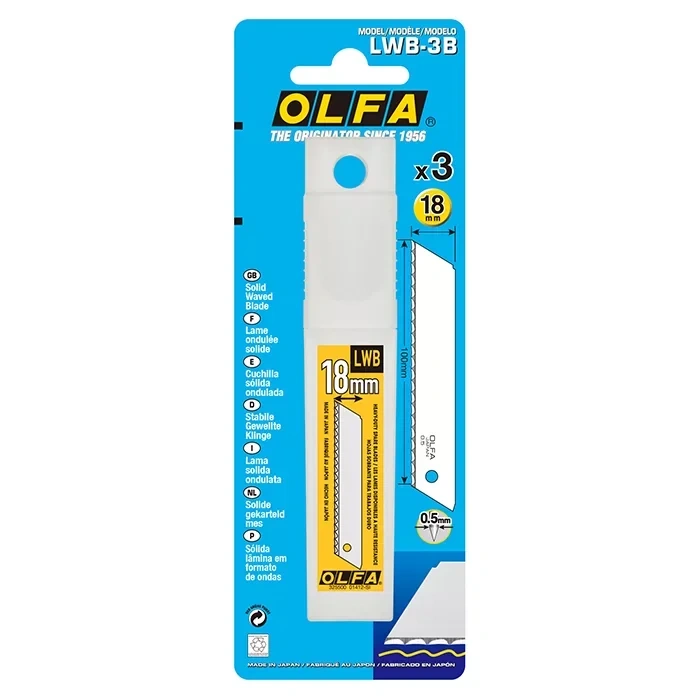 Olfa Lwb-3b Maket Bıçağı Yedeği 3lü Tüp