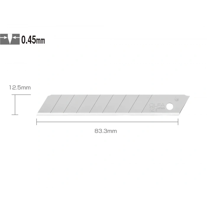 Olfa Mtb-10b Maket Bıçağı Yedeği - 10lu Tüp