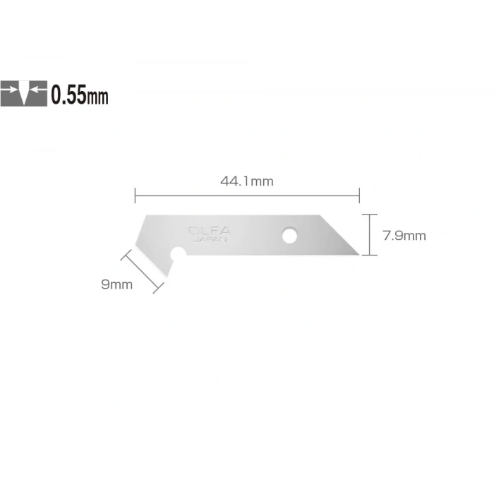 Olfa Pb-450 Maket Bıçağı Yedeği (5 Li)