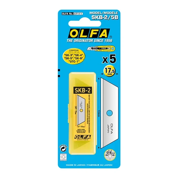 OLFA SKB-2/5B Maket Bıçağı Yedeği (5 li)