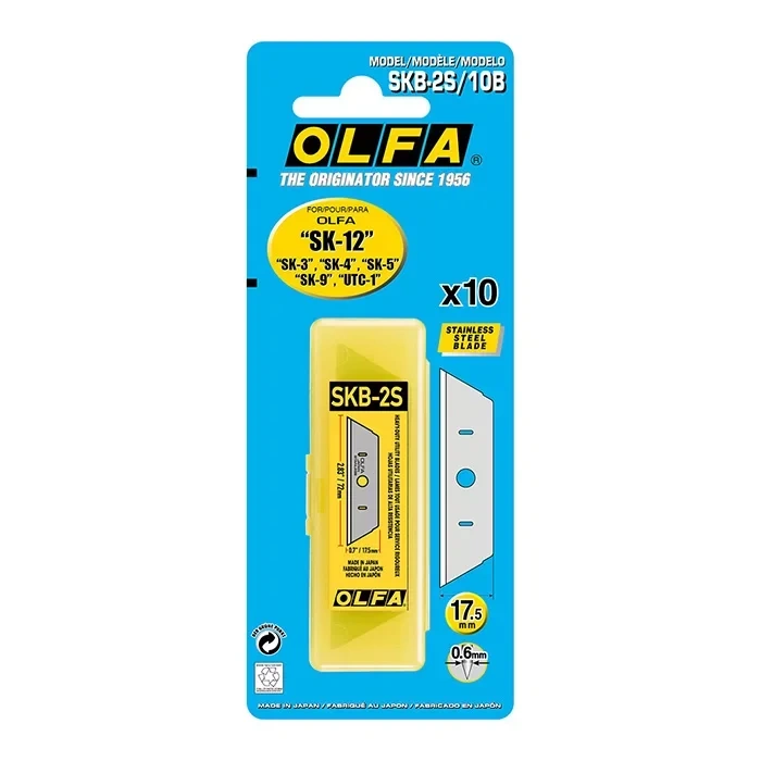 OLFA SKB-2S/10B Maket Bıçağı Yedeği (10 LU)