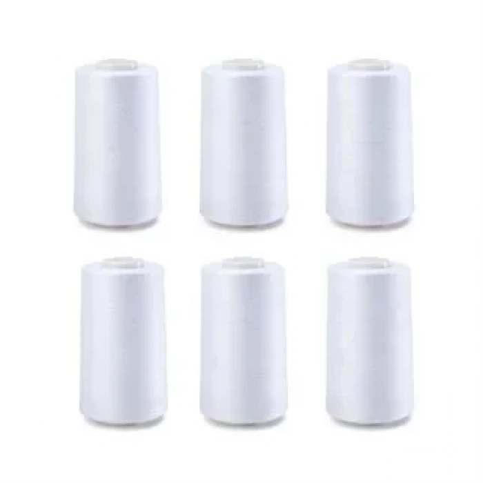 Oltalı 120 No Dikiş İpliği Beyaz 6 Adet