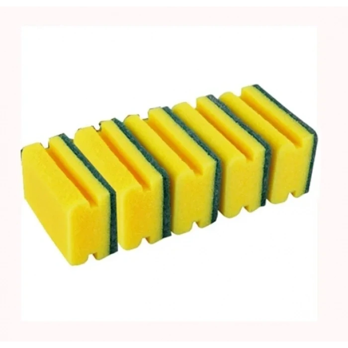 Oluklu Bulaşık Süngeri ( 5li 50 Paket )