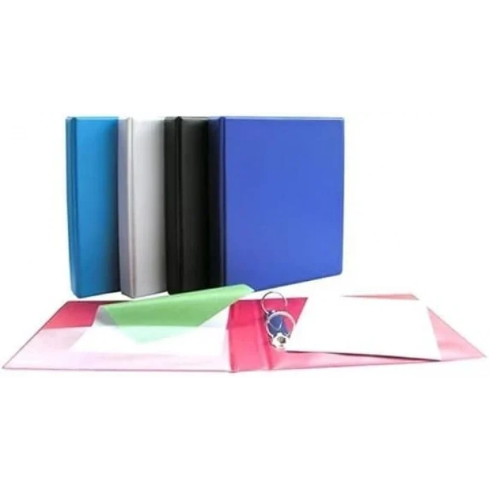 ÖNDER 2122-2 ÖĞRENCİ KLASÖRÜ 2 HALKALI A5 KIRMIZI