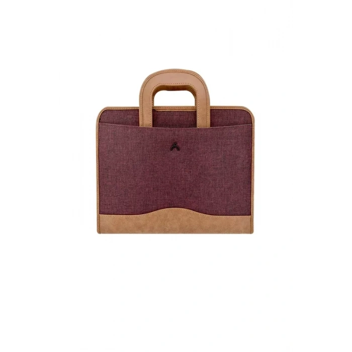 ÖNDER 802-08 MİLANO EXCLUSİVE EVRAK ÇANTASI 10.5x13.5 inç BORDO