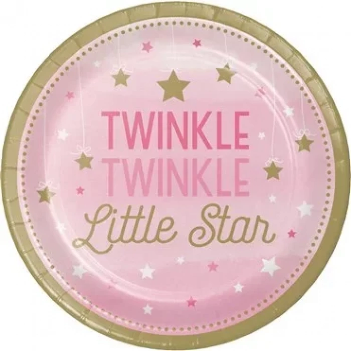 One Little Star Pembe  8 Li Tabak