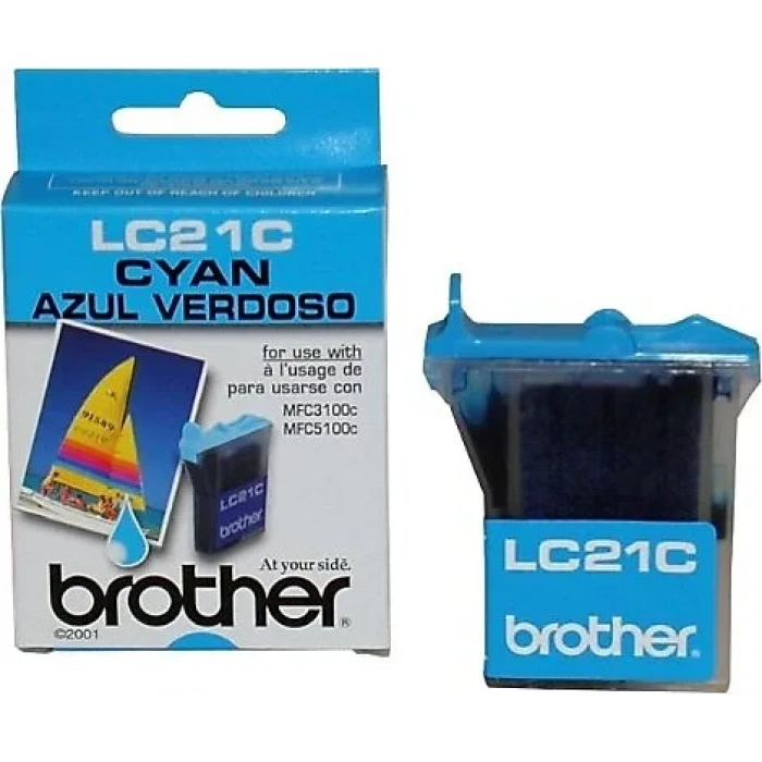 Outlet Brother Lc21c Mavi Orjinal Kartuş 400 Sayfa (mfc 3100c Mfc 580 Mfc 890 Mfc 5200c)