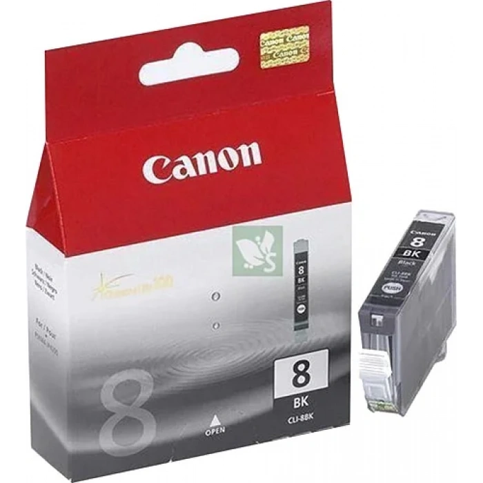 Outlet Canon Clı-8bk Siyah Orjinal Kartuş 280 Sayfa (bjc 8500 İp6700d Mp830 Mp970 Mx850)