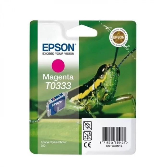 OUTLET EPSON T0333 C13T03334020 KIRMIZI ORJİNAL KARTUŞ 440 SAYFA (PHOTO 950 960)