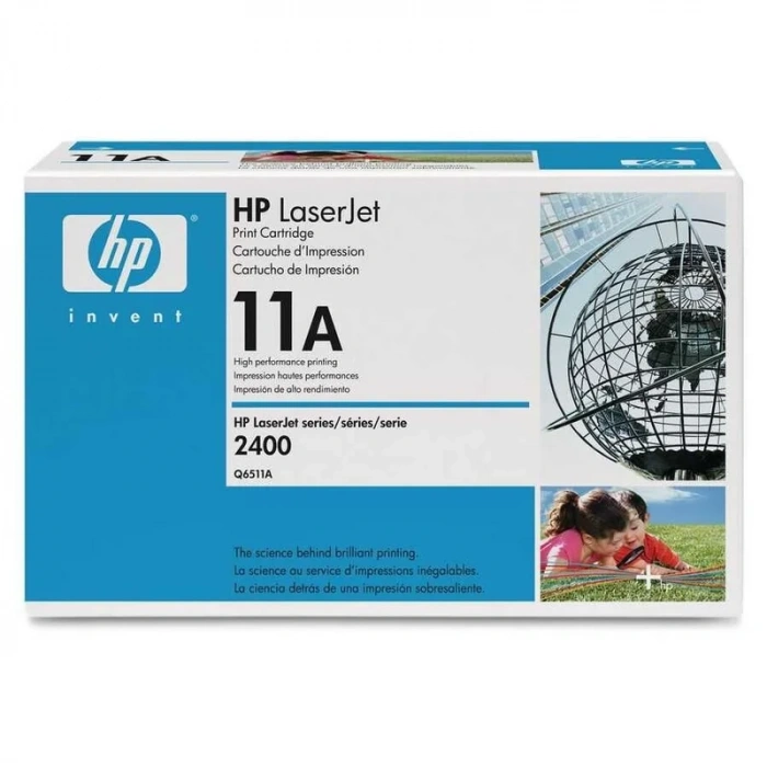OUTLET HP Q6511A 11A SİYAH ORJİNAL TONER 6000 SAYFA (2410 2420 2430T 2430TN)