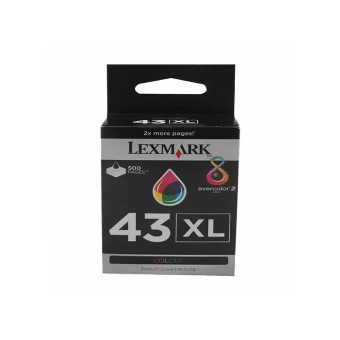 OUTLET LEXMARK 18YX143E RENKLİ ORJİNAL KARTUŞ 500 SAYFA YÜKSEK KAPASİTE (P250 P350 X4950 X9350 Z1520)