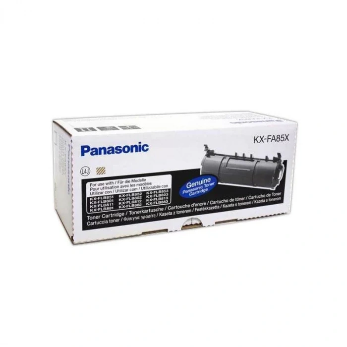 OUTLET PANASONİC KX-FA85X SİYAH ORJİNAL TONER 5000 SAYFA (KX FL511 KX FL611)