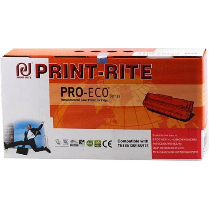 Outlet Print-rite Brother Tn115 135 155 Sarı Muadil Toner (hl4040 4050 9040)