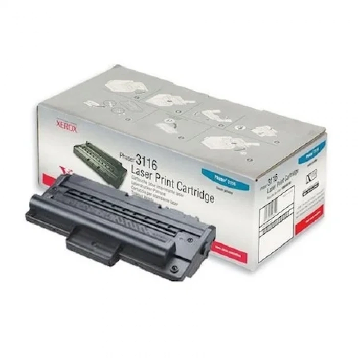 OUTLET XEROX 109R00748 SİYAH ORJİNAL TONER 3000 SAYFA (PHASER 3116)