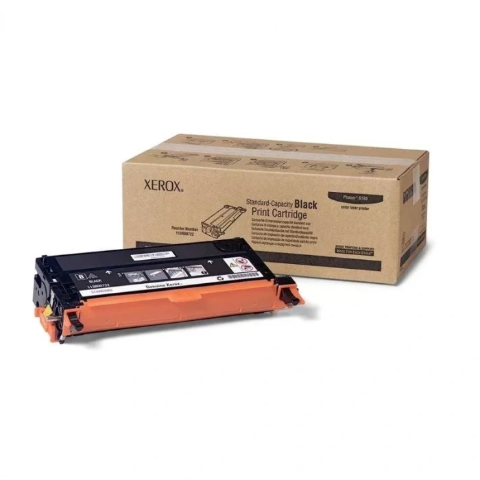 Outlet Xerox 113r00722 Siyah Orjinal Toner 3000 Sayfa (phaser 6180 6180mfp)