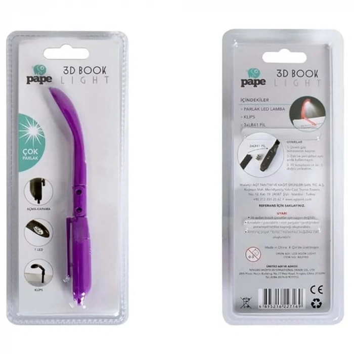 Pape Led Book Light Kitap Okuma Lambası (1841841001) Bk2990