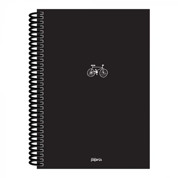 Papirüs Kraft Spr. Sert Kapak Bloknot 19X27 80 yp. Çizgili