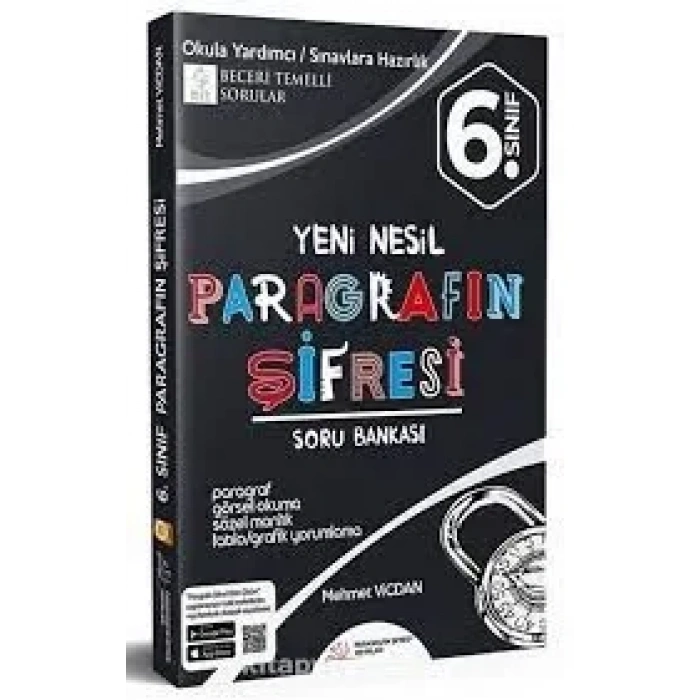 Paragrafın Şifresi 6. Sınıf Yeni Nesil Paragrafın Şifresi Soru Bankası