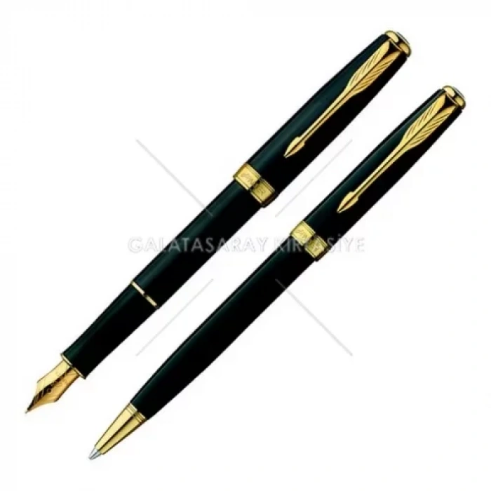 Parker Dolmakalem + Tükenmez Sonnet Lake Siyah Gt